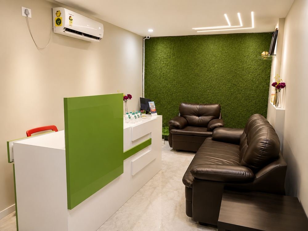 Relaxation lounge at S K Spa